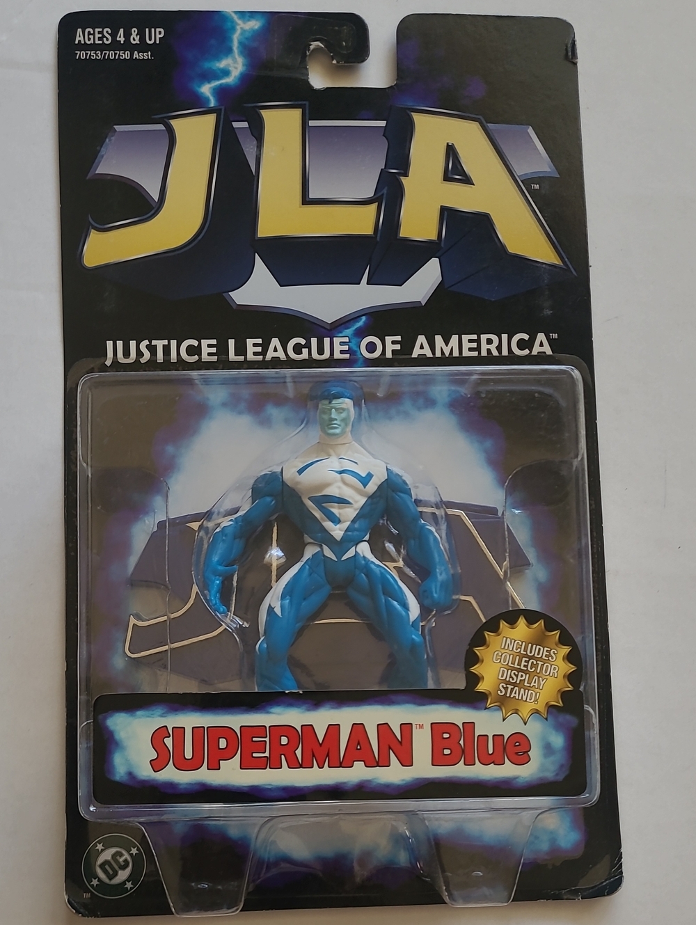 1999 Super Man Blue Justice League of America DC Comics JLA Action Figure New
